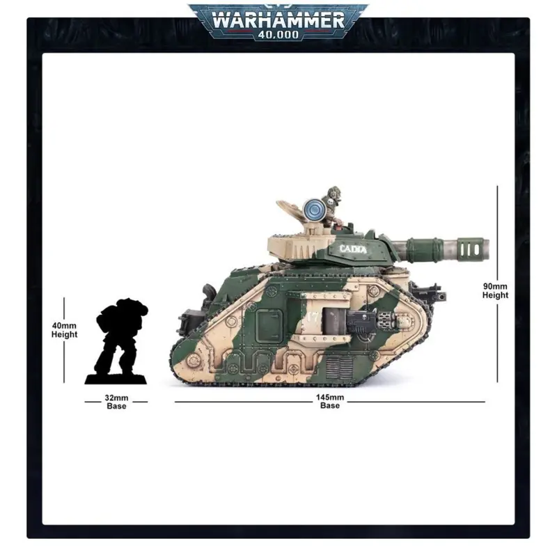 Astra militarum leman russ battle tank, warhammer 40000, games workshop, model 47-06